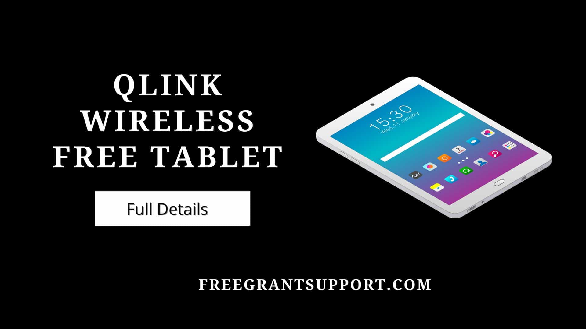 Qlink Wireless Free Tablet
