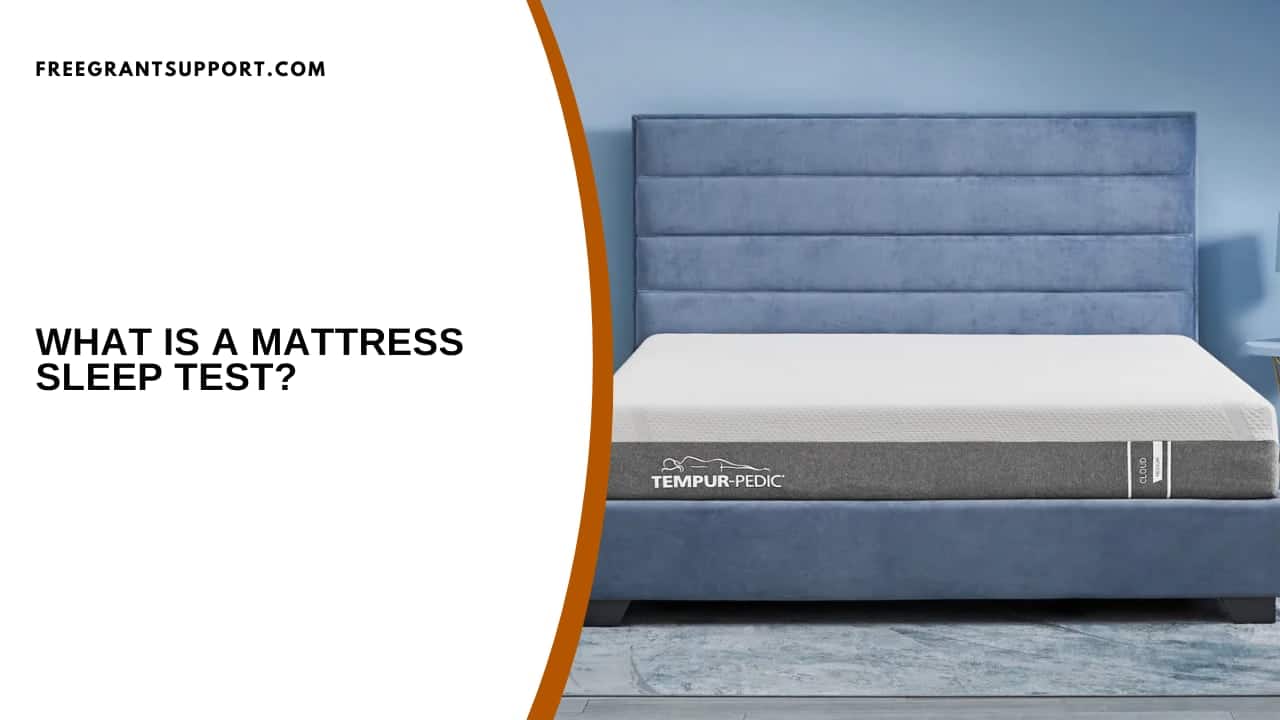 What Is a Mattress Sleep Test?