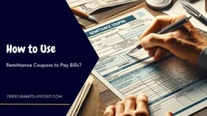 Remittance Coupons to Pay Bill