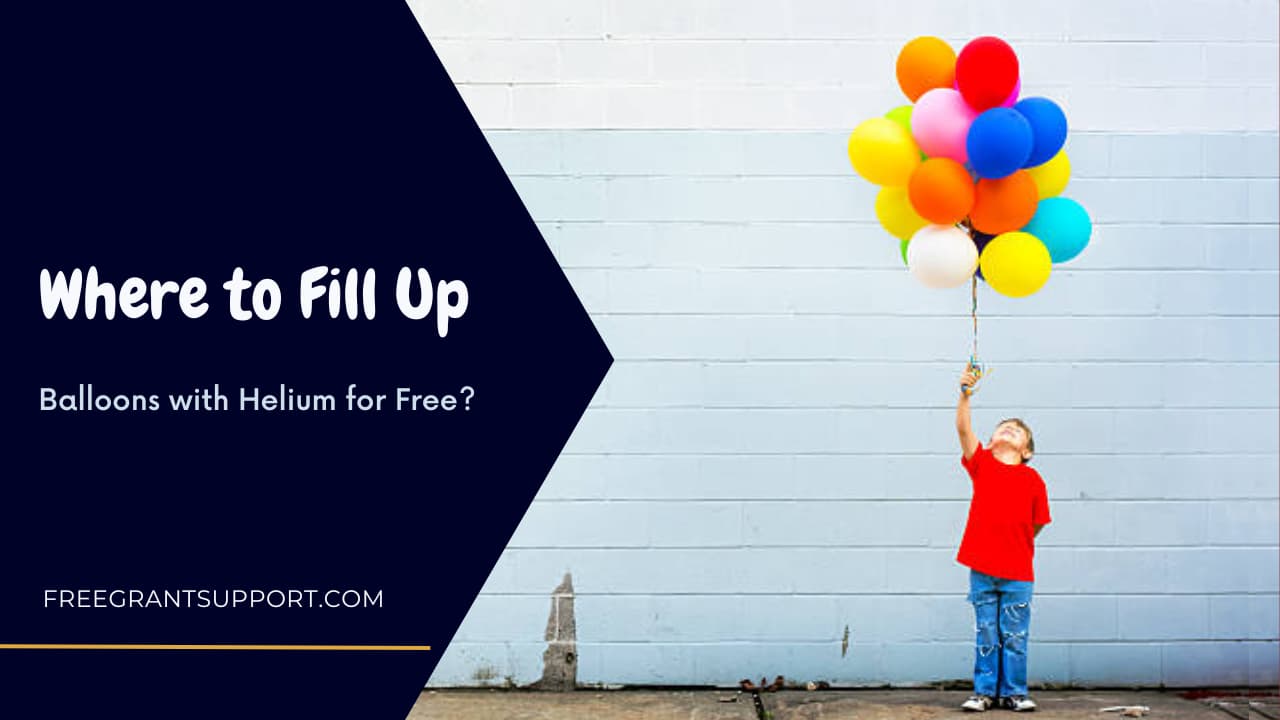 Where to Fill Up Balloons with Helium for Free