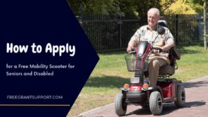Free Mobility Scooter for Seniors and Disabled